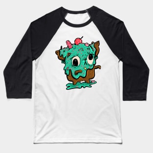 Zombie Ice Cream Bub Baseball T-Shirt